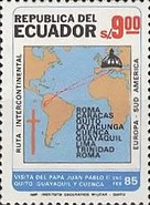 [Visit of Pope John Paul II, type BUE]