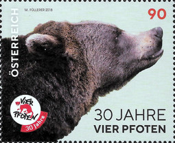 [The 30th Anniversary of Four Paws Austria, type DPD]