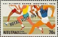[Royal Visit to the United States of America - Issues of 1976 Overprinted "ROYAL VISIT JULY 1976", type EW2]