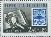 [The 100th Anniversary of the Argentine Confederation Stamps and Philatelic Exhibition, Buenos Aires, type PC]