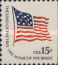 [Americana Issue - Fort McHenry Flag, National Flag 1795-1818, type AMH1]