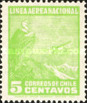 [Airmail - Airplane Stamps Overprinted "LINEA AEREA NACIONAL", type BR1]
