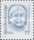 [Great Americans - Mary Breckinridge - Self-Adhesive, type CKL]