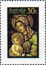 [Christmas -  Stained Glass Windows from Australian Churches, type ACG]