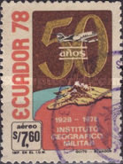 [Airmail - The 50th Anniversary of Military Geographical Institute, type BMH]