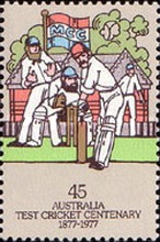 [The 100th Anniversary of the Australian Test Cricket, type RI]