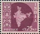 [Map of India, type DJ12]