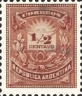 [Letter & Post Horn - Thirty Three Dots in Upper Frame - See also Number 44-47, type V6]