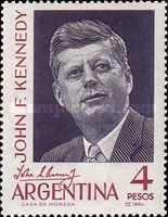 [President Kennedy Memorial Issue, type VO]