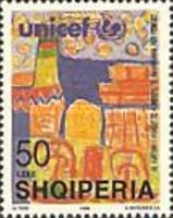 [The 50th Anniversary of Children's Aid (UNICEF), type BUL]