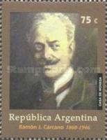 [The 50th Anniversary of the Death of Ramon Carcano, Postal Reformer, 1996, type CAU]