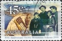 [The 50th Anniversary of the Snowy Mountains Scheme Project, type BGP1]