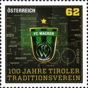 [Football Clubs - The 100th Anniversary of FC Wacker Innsbruck, type DCF]