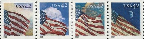 [Flags - Coil Stamps, type ]