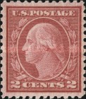 [George Washington - Coil Waste. Size: 19½-20 x 22mm, type DW153]