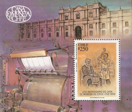 [The 250th Anniversary of Chilean Mint, type ]