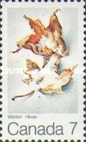 ["The Maple Leaf in Four Seasons" - Winter, type OO]