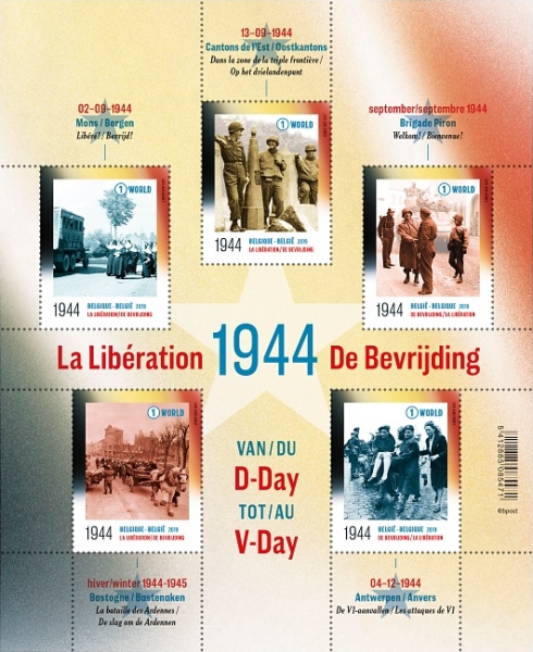 [World War II - The 75th Anniversary of the Liberation of Belgium, type ]
