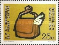 [The 200th Anniversary of the First Buenos Aires Postman, type AEN]