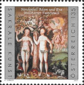 [Millstätter Lenten Cloth - Adam and Eve, type DUW]