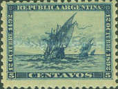 [The 400th Anniversary of the Discovery of America, type BD1]