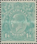 [King George V - New Watermark, type B48]