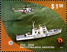 [The 200th Anniversary of the Argentine Naval Command, type DKV]