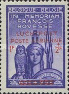 [Overprinted "POSTE AERIENNE LUCHTPOST" or LUCHTPOST POSTE AERIENNE", type MM1]