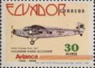 [The 60th Anniversary of Avianca National Airline, type BXW]