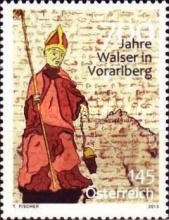[The 700th Anniversary of the Walser in Vorarlberg, type DBW]