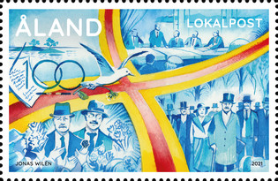 [The 100th Anniversary of Åland's Autonomy, type SP]