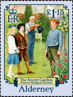 [Frances Hodgson Burnett and The Secret Garden, type AAS]