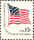 [Americana Issue - Fort McHenry Flag, National Flag 1795-1818, type AMH]
