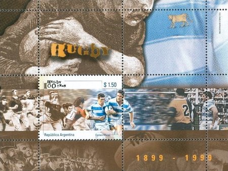 [The 100th Anniversary of the Argentine Rugby union, type ]
