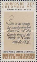 [The 50th Anniversary of Valle del Cauca, type ABG]