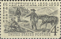 [The 100th Anniversary of Discovery of Silver at Comstock Lode, Nevada, type WG]