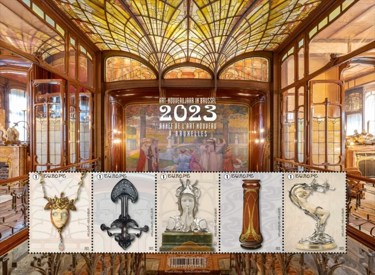 [Art Nouveau in Brussels, type ]