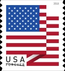 [Definitive - U.S. Flag, type HZO]