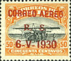 [Airmail - Issue of 1924 Overprinted "CORREO AEREO R. S. 6-V-1930", type AV14]