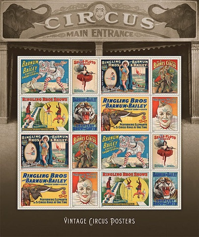 [Vintage Circus Posters, type ]