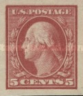 [George Washington - Error in Plate of 2 Cents, type DW119]