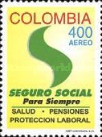 [Airmail - The 50th Anniversary of State Social Security, type BOY]