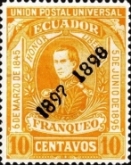 [Issue of 1896 Overprinted "1897 1898", type AI3]