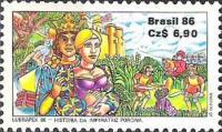 [Brazilian-Portuguese Stamp Exhibition "Lubrapex 86" - Rio de Janeiro, Brazil, type CEJ]