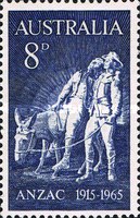 [The 50th Anniversary of the Landing of the Australian-New Zealand Armed Forces on Gallipoli, type HL1]