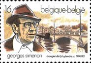 [The 5th Anniversary of Georges Simenons Death - Writer and Journalist, type BVU]