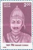 [The 140th Anniversary of the Death of Nahar Singh (Sikh Leader), type BBV]