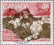 [The 75th Anniversary of Canadian Forces Postal Service, type AHV]
