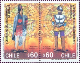 [The 500th Anniversary of Discovery of America by Columbus, type APD]