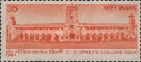[The 100th Anniversary of Saint Stephen's College, Delhi, type ZD]